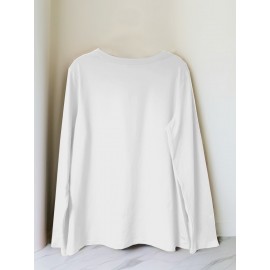 [Stretchy Puerto Rico T-Shirt] Stretchy Polyester Women's Puerto Rico Flag Cartoon Frog Graphic Long Sleeve T-Shirt | Casual Round Neck Top for Spring & Summer Vacation, Machine Washable, Playful Design